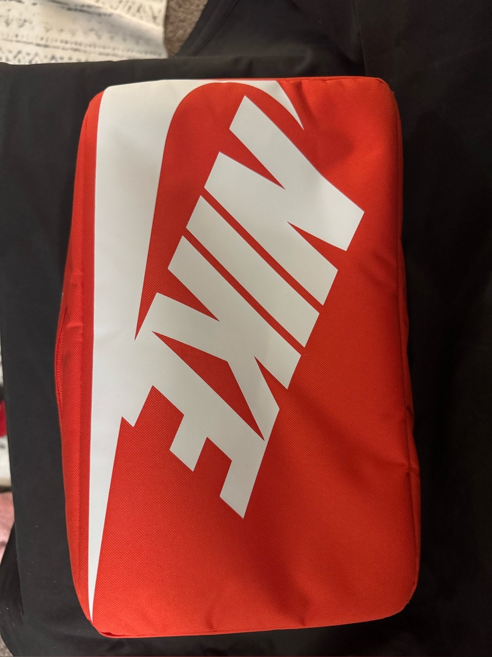 Nike Shoebox Logo-Print Canvas Bag Shoes Travel Gym Sports Bag OS